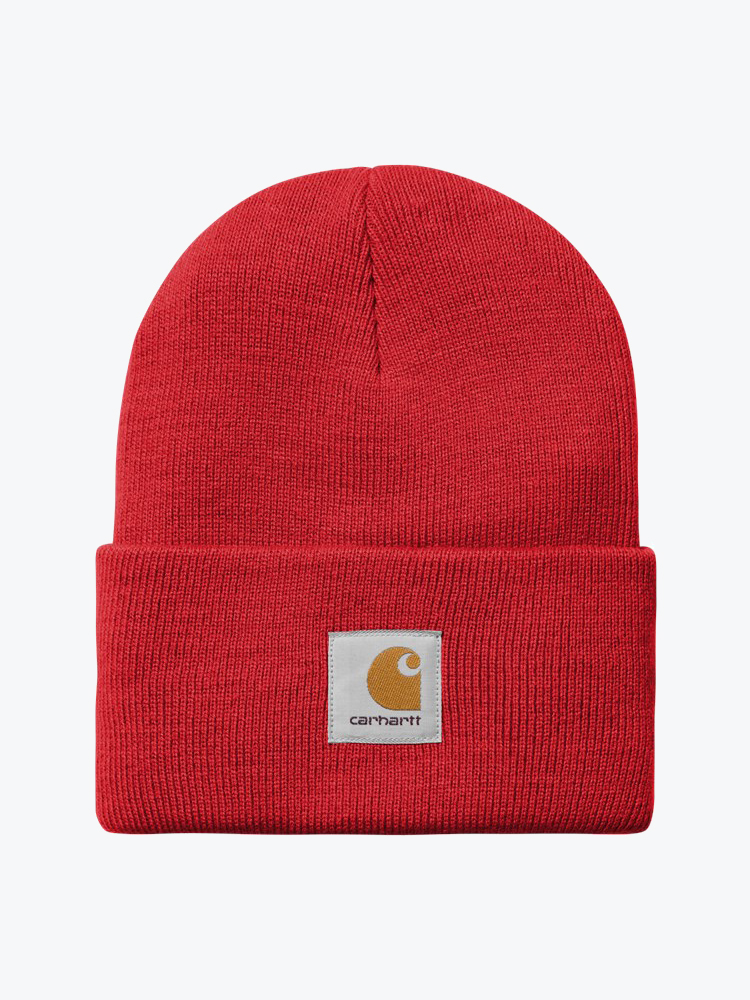 Carhartt WIP Carhartt WIP - Acrylic Watch Hat Chili Pepper - Mutsen - Unisex Rood Mutsen