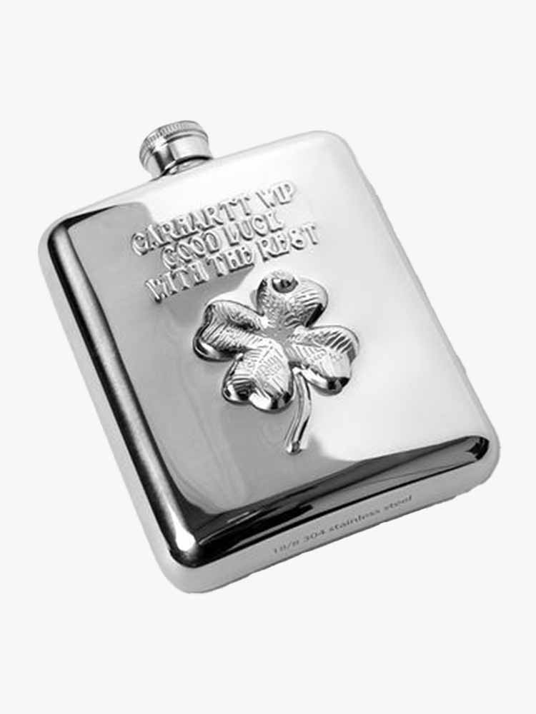 Carhartt WIP Carhartt WIP - Clover Flask Silver - Goodies - Unisex Grijs Goodies