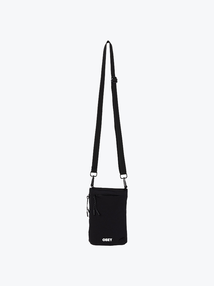 Obey Obey - Compact Traveler Bag Black - Tassen - Unisex Zwart Tassen