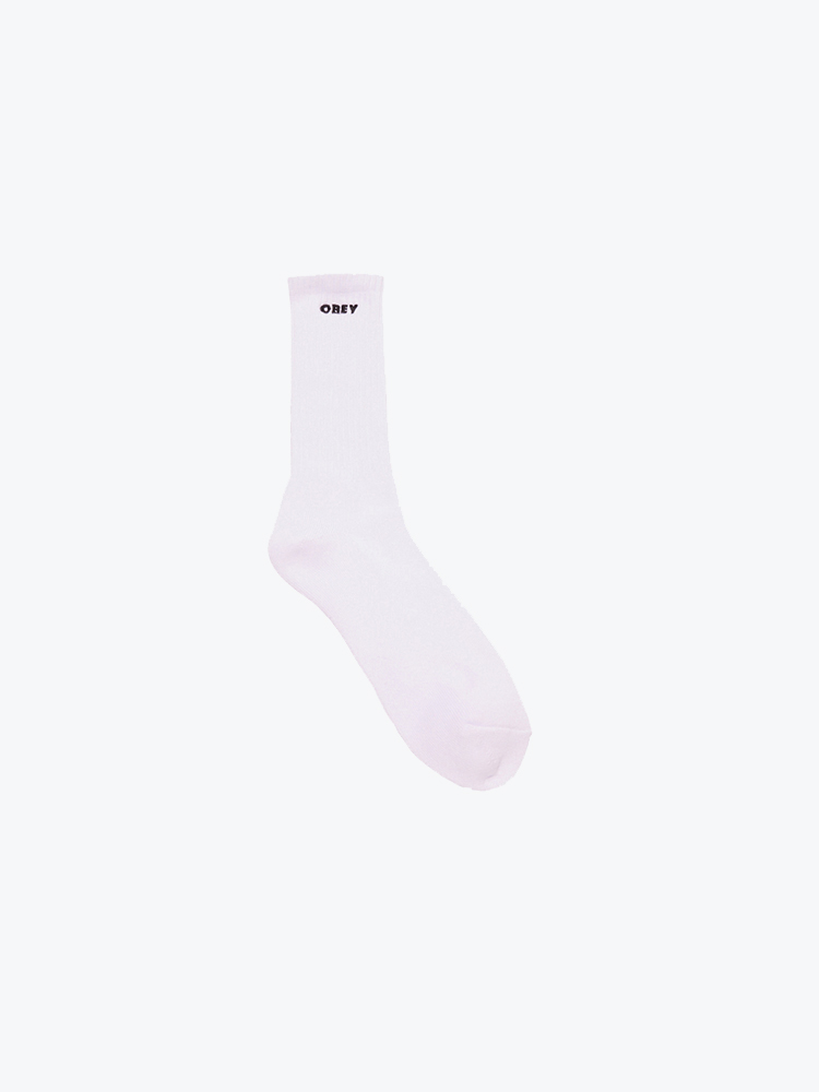 Obey Obey - Obey Bold Socks White - Sokken - Unisex Wit Sokken