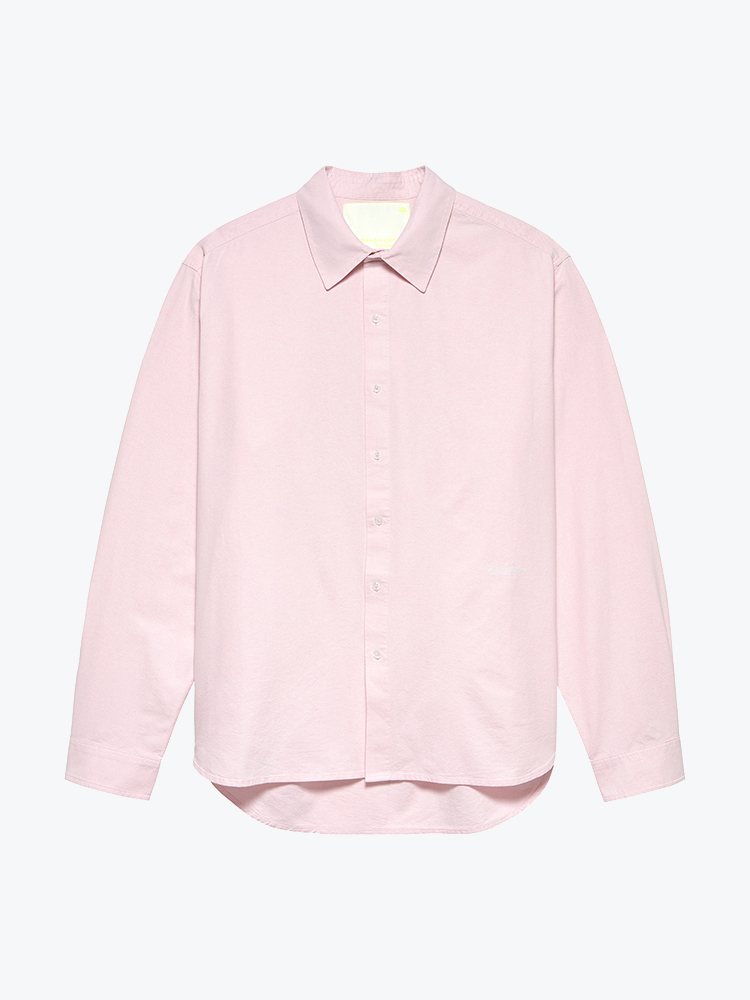 New Amsterdam Surf Association New Amsterdam Surf Association - Beach Shirt Oxford Pink Pink - Overhemden - Heren Roze Overhemden