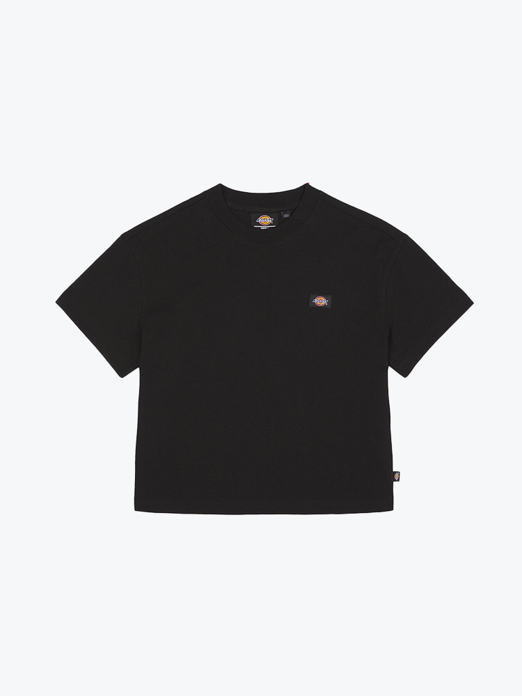 Dickies Dickies - Oakport Boxy SS Tee (NOOS) Black - T-Shirts - Dames Zwart T-shirts