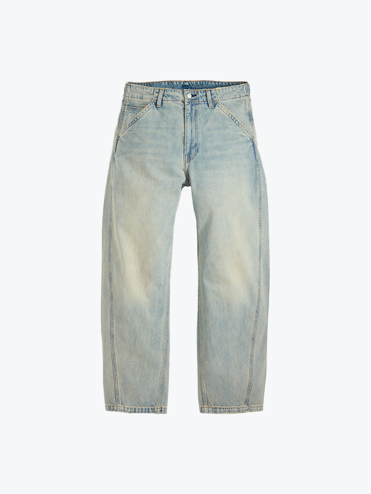 Levi's Levi's - Baggy Barrel My Tinted Journey Med Indigo - Jeans - Heren Blauw Jeans