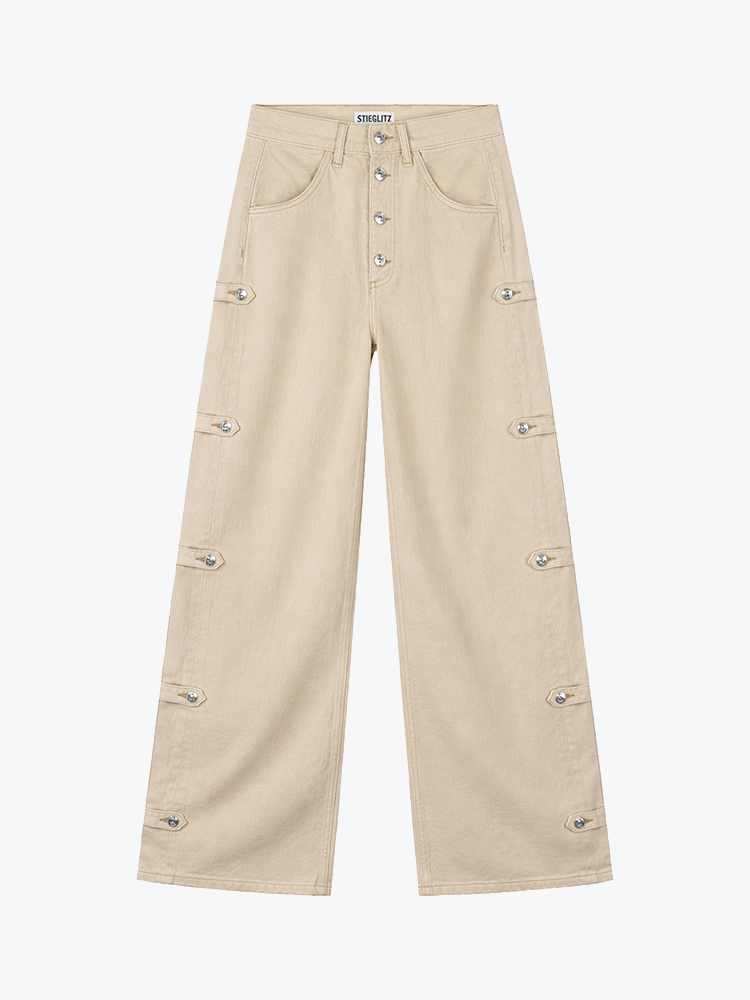 Stieglitz Stieglitz - Taigo Jeans Beige - Jeans - Dames Beige Jeans
