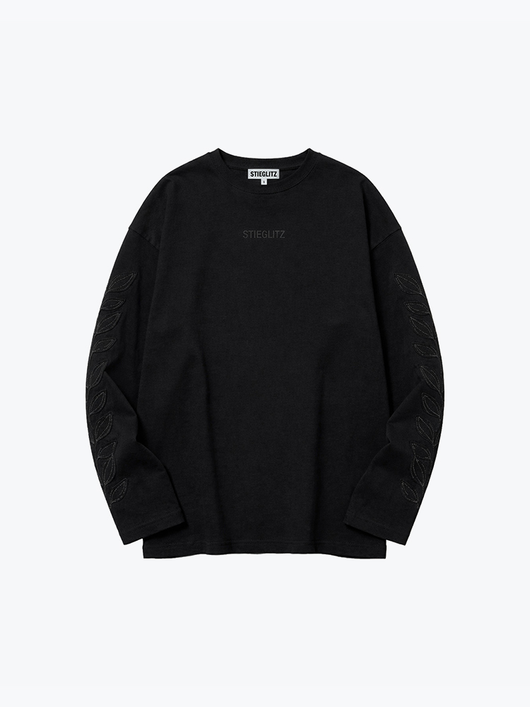 Stieglitz Stieglitz - Uxia Wide Skate Longsleeve Black - T-Shirts - Dames Zwart T-shirts