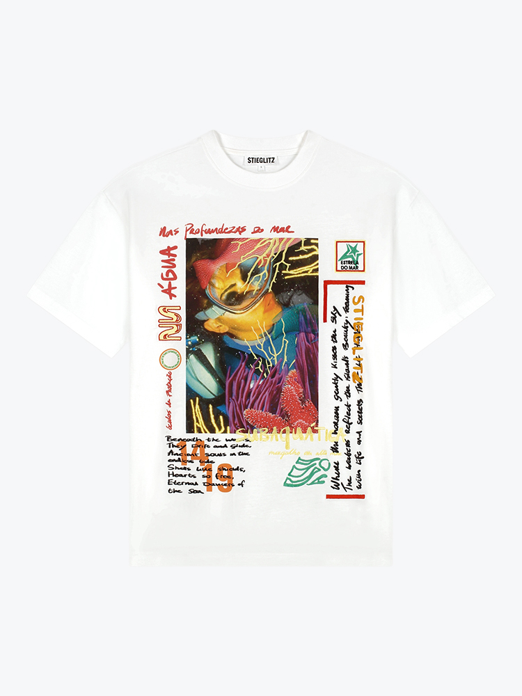 Stieglitz Stieglitz - Erika Oversized T-shirt White - T-Shirts - Dames Wit T-shirts