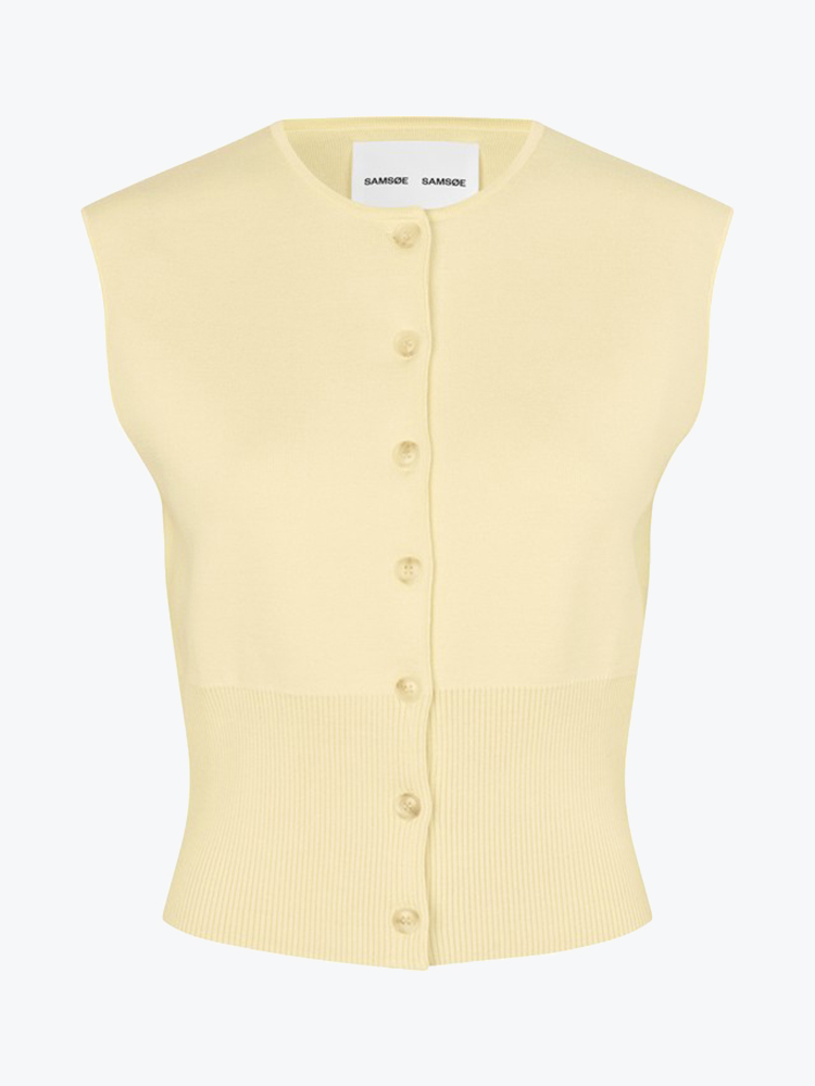 Samsoe Samsoe Samsoe Samsoe - Saanne Top Ethereal Green - Blouses - Dames Groen Blouses