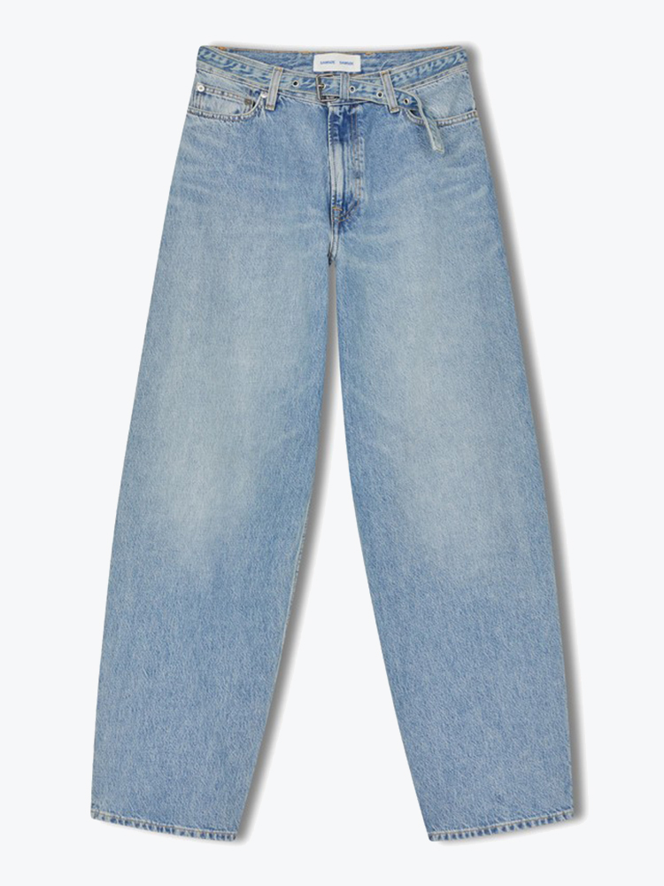 Samsoe Samsoe Samsoe Samsoe - Saharper Jeans Belt 15769 River - Jeans - Dames Blauw Jeans