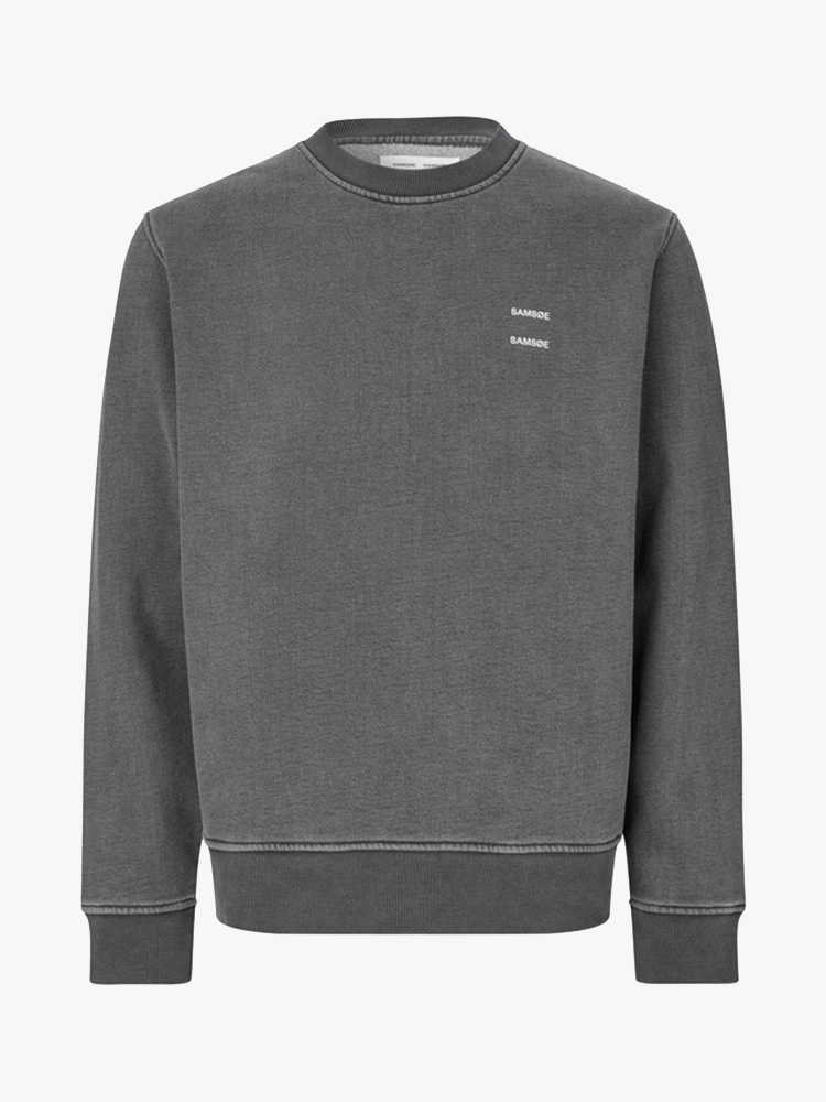 Samsoe Samsoe Samsoe Samsoe - Sajoel Sweatshirt Black - Truien - Heren Zwart Truien