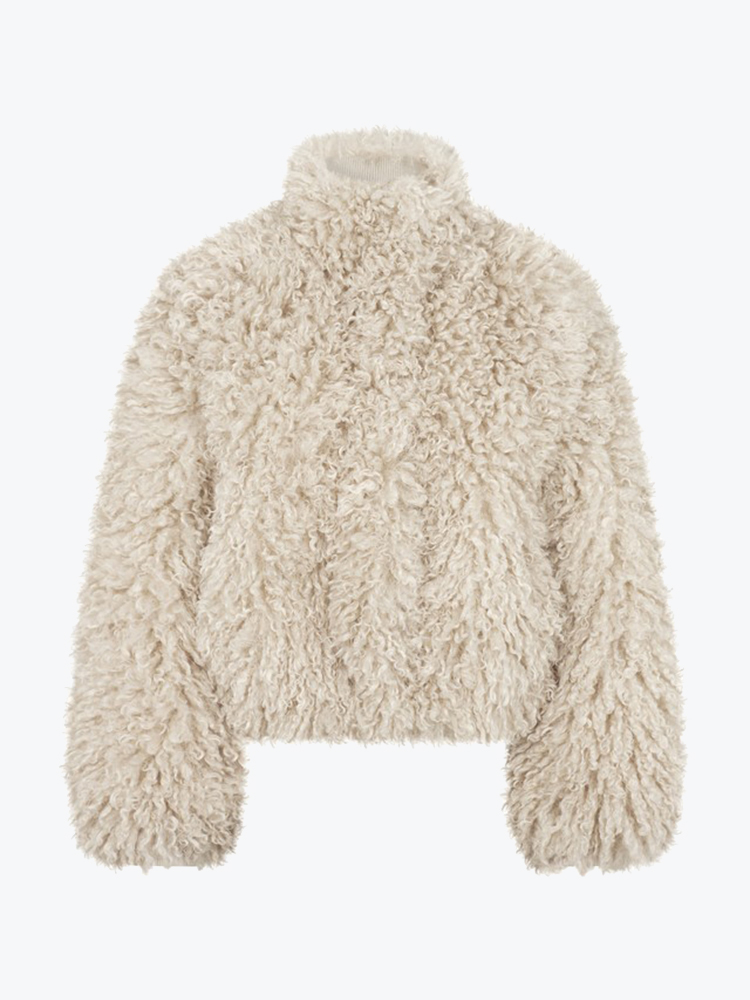 Samsoe Samsoe Samsoe Samsoe - Samedda Bomber 15817 Pumice Stone - Jassen - Dames Grijs Jassen