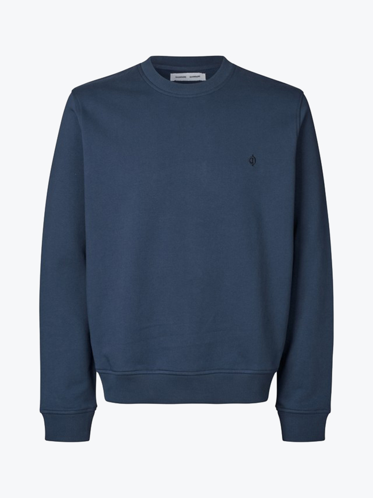 Samsoe Samsoe Samsoe Samsoe - Saotto Sweatshirt Insignia Blue - Truien - Heren Blayw Truien