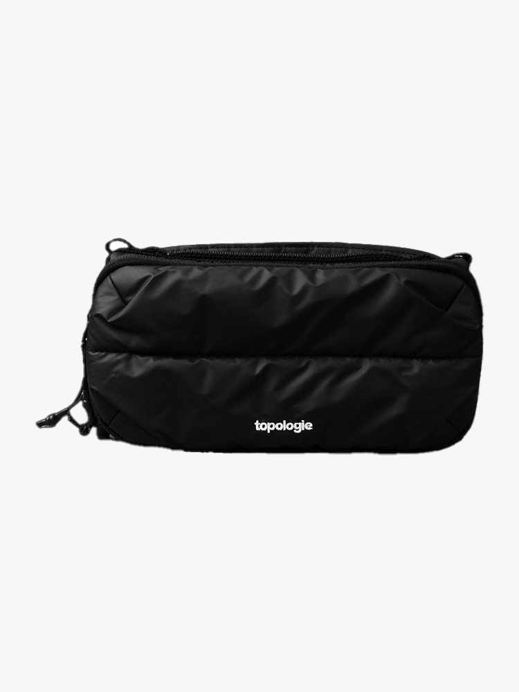 Topologie Topologie - Bottle Sacoche Medium Puffer Black Puffer (NOOS) Black - Tassen - Unisex Zwart Tassen