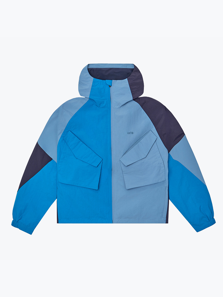 Arte Antwerp Arte Antwerp - Multicolor Technical Jacket Blue - Jassen - Heren Blauw Jassen