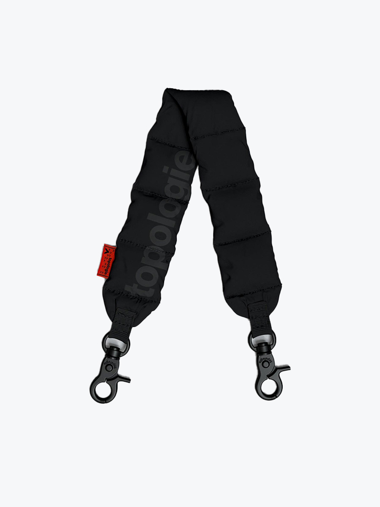 Topologie Topologie - Puffer Wrist Strap Black Tech Sateen (NOOS) Black - Tassen - Unisex Zwart Tassen