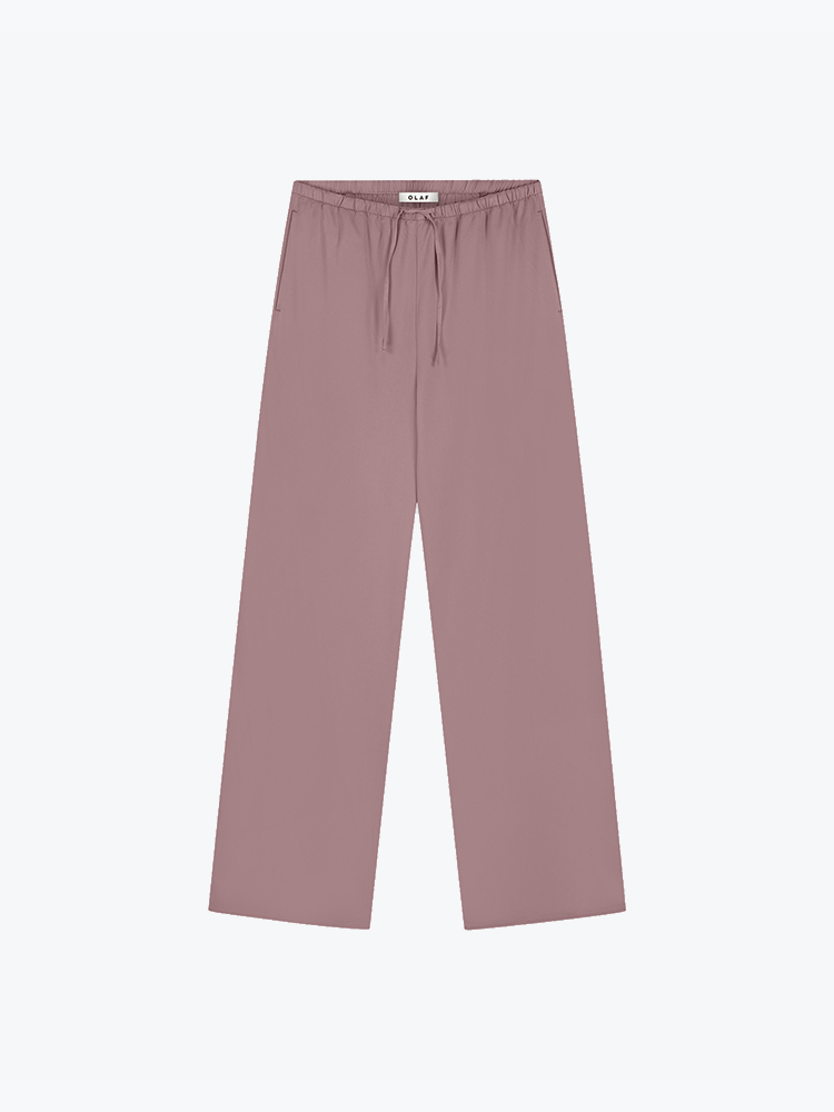 OLAF Olaf - Drapey Pant Twilight Mauve - Broeken - Dames Roze Broeken