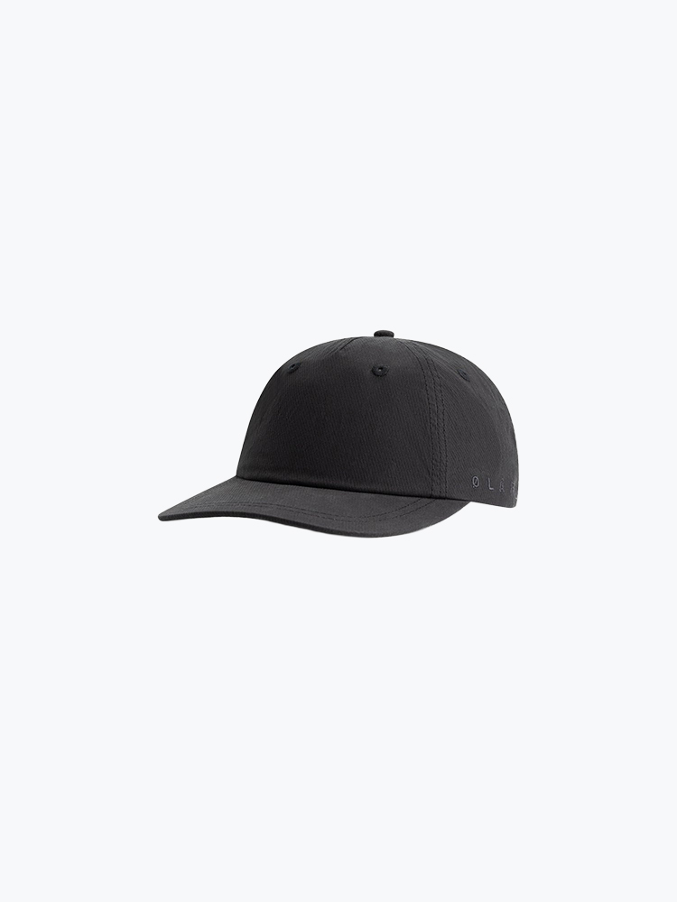 OLAF Olaf - Technical Twill Cap Charcoal - Petten - Unisex Grijs Petten