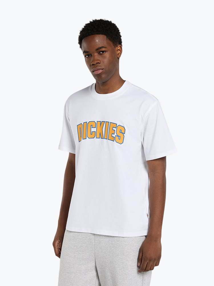 Dickies Dickies - Aitkin Ss Tee White - T-Shirts - Heren Wit T-Shirts