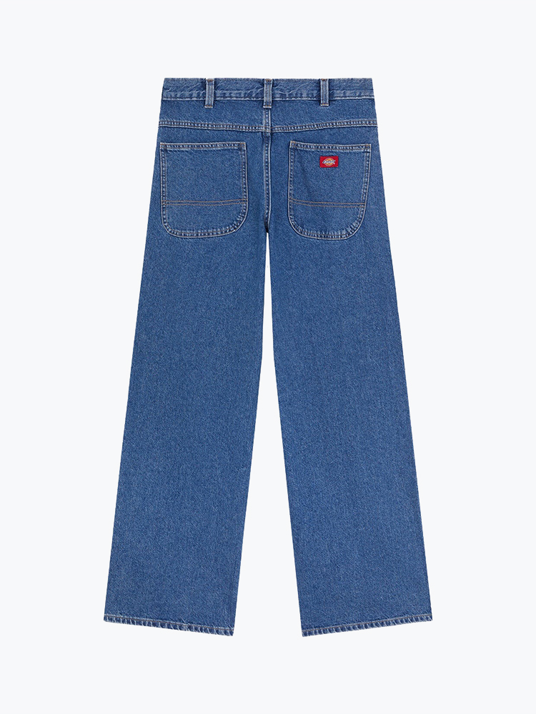 Dickies Dickies - Baggy Straight Work J Bl Classic Blue - Jeans - Heren Blauw Jeans
