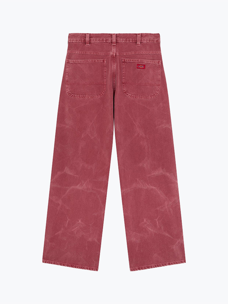 Dickies Dickies - Baggy Straight Work J Garnet - Jeans - Heren Rood Jeans
