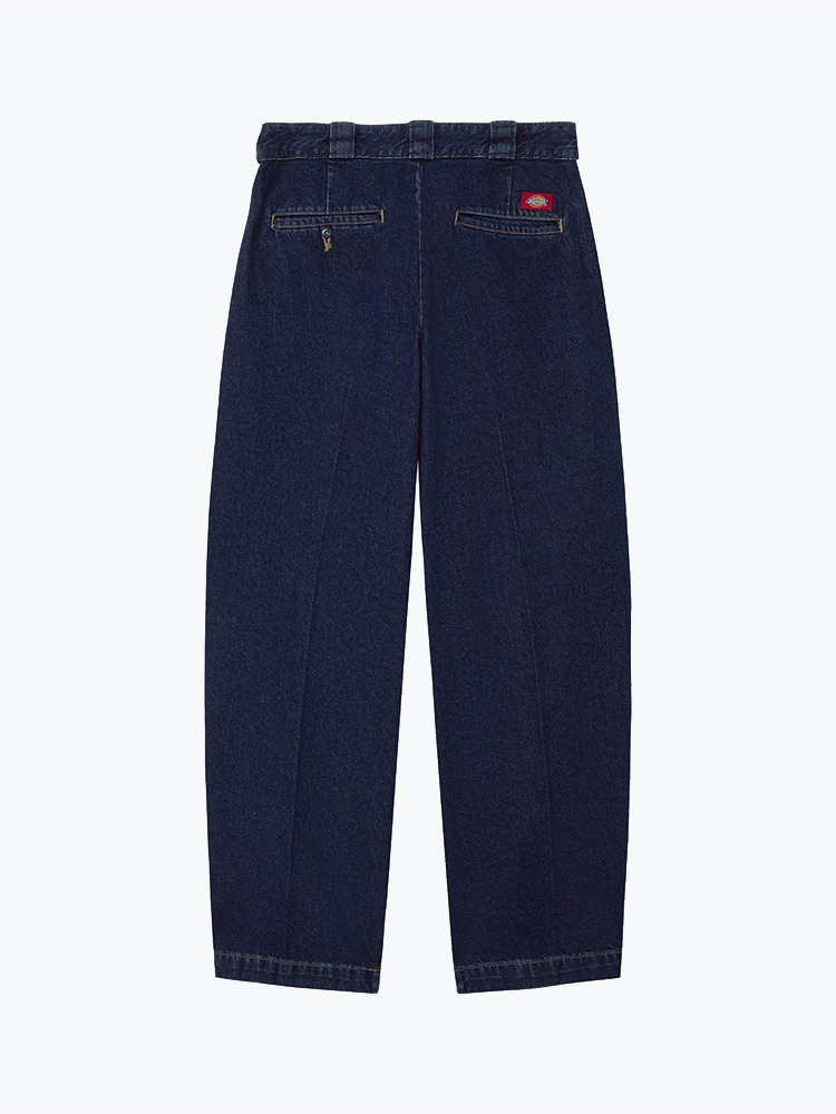 Dickies Dickies - Barrel Leg Work Jeans I Dark Indigo - Jeans - Heren Blauw Jeans