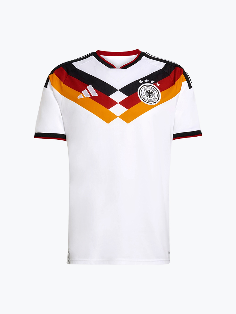 Adidas Adidas - Dfb H Jsy White White - T-Shirts - Heren Wit T-Shirts