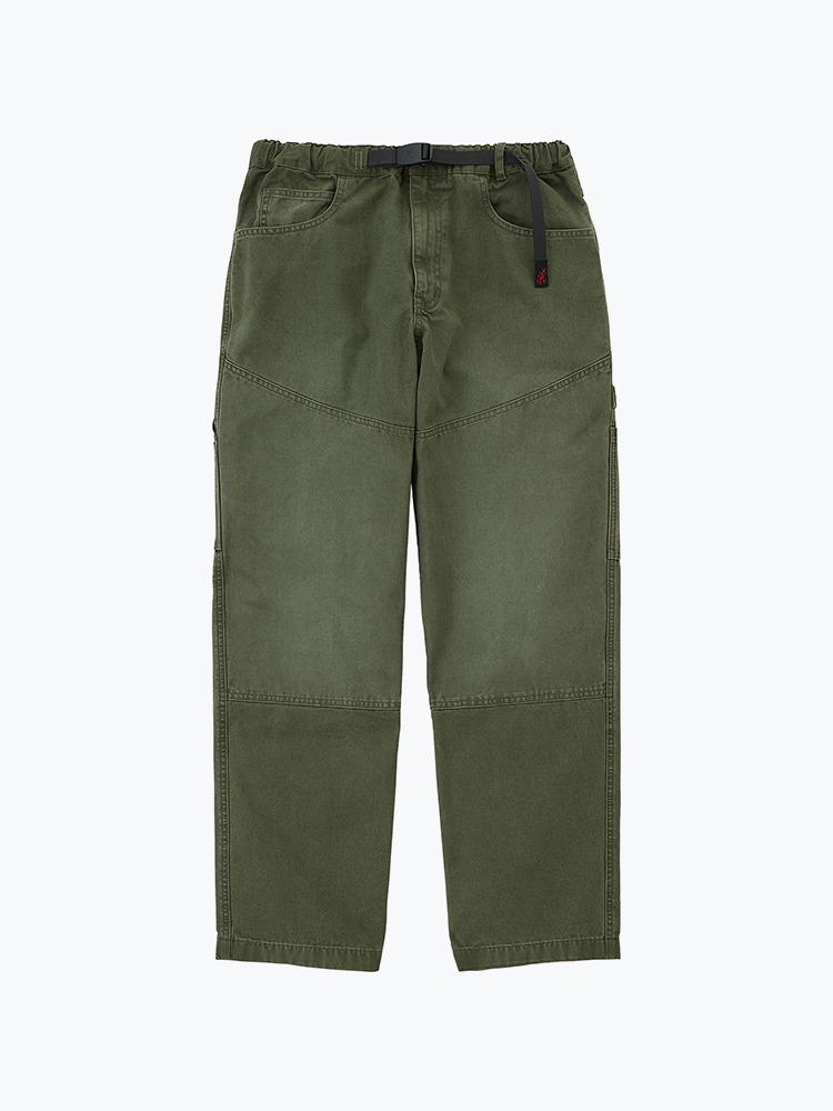 Gramicci Gramicci - Taos Canvas Pant Moss - Broeken - Heren Groen Broeken