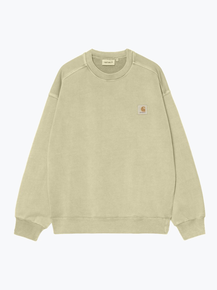 Carhartt WIP Carhartt WIP - Nelson Sweat Gentle Green - Truien - Heren Groen Truien