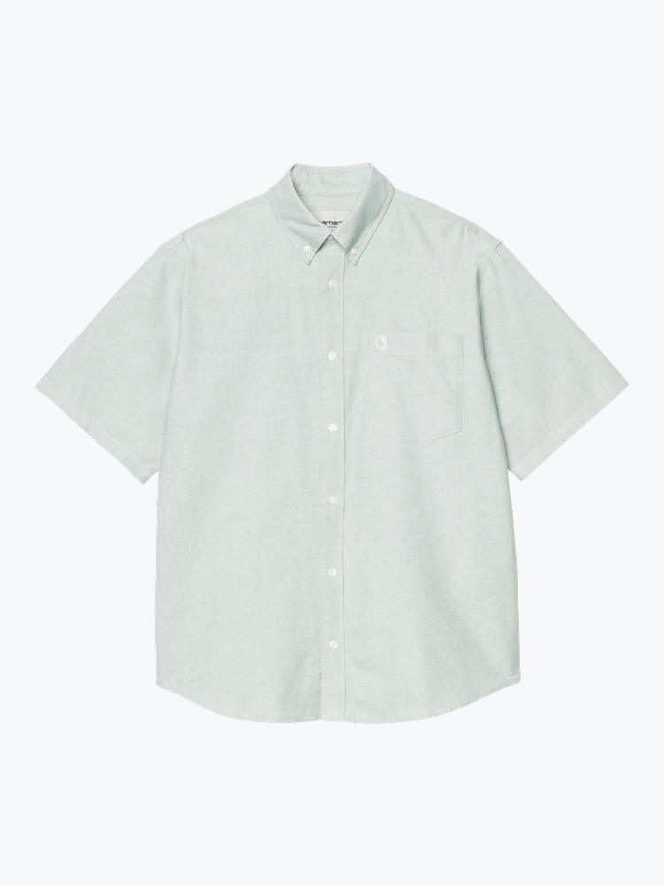 Carhartt WIP Carhartt WIP - S/S Braxton Shirt Lily / Wax - T-Shirts - Heren Beige T-Shirts