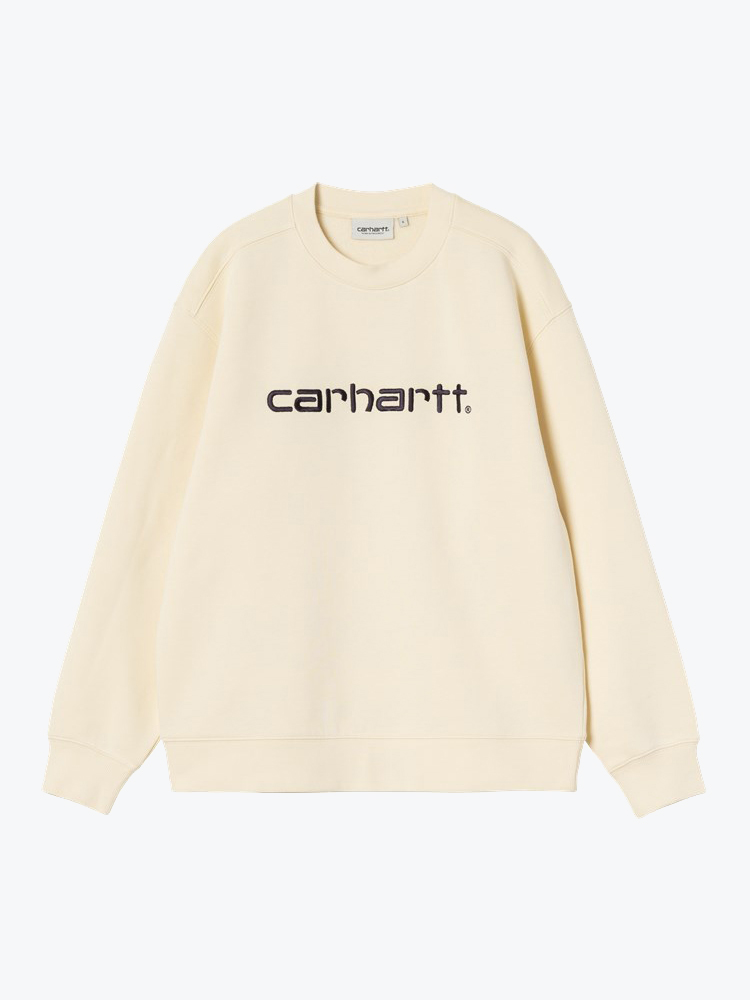 Carhartt WIP Carhartt WIP - W' Carhartt Sweat Cinnerus / Cozy Purple - Truien - Dames Paars Truien