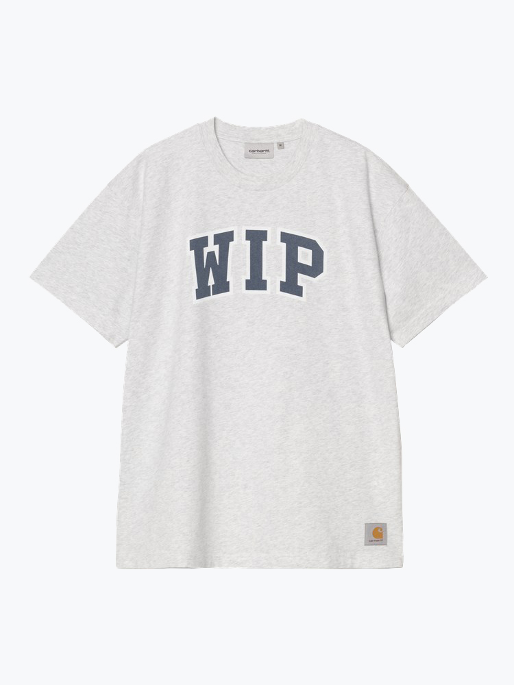 Carhartt WIP Carhartt WIP - S/S WIP III T-Shirt Ash Heather - T-Shirts - Heren Grijs T-Shirts