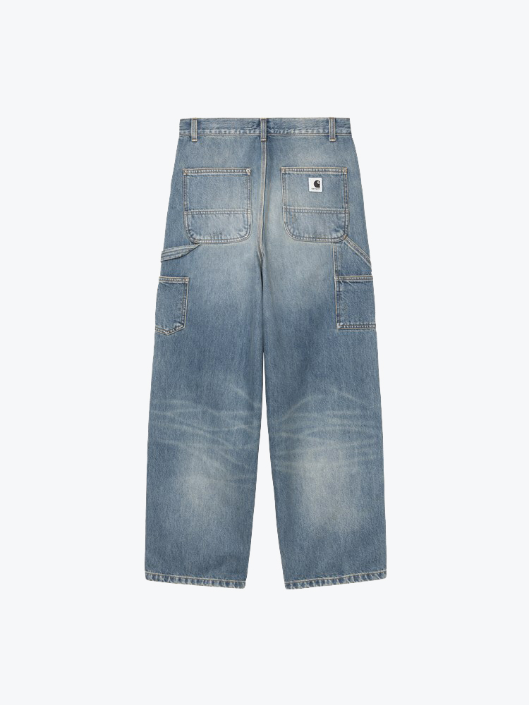 Carhartt WIP Carhartt WIP - W' Brandon Double Knee Pant Blue (01B7) - Jeans - Dames Blauw Jeans