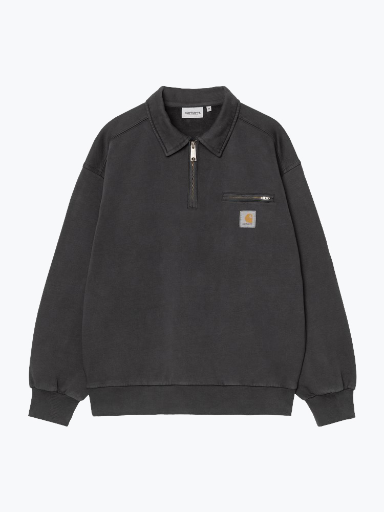 Carhartt WIP Carhartt WIP - Half Zip Detroit Sweat Black - Truien - Heren Zwart Truien