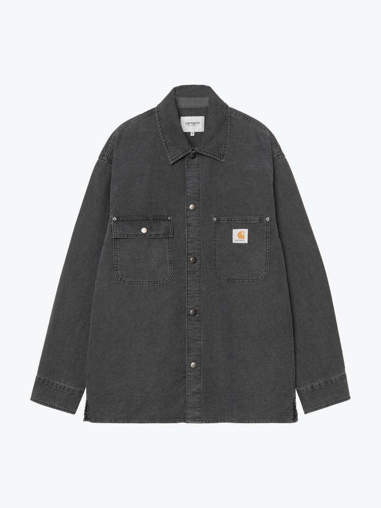 Carhartt WIP Carhartt WIP - Parrish Shirt Jac Obsidian - Overhemden - Heren Blauw Overhemden