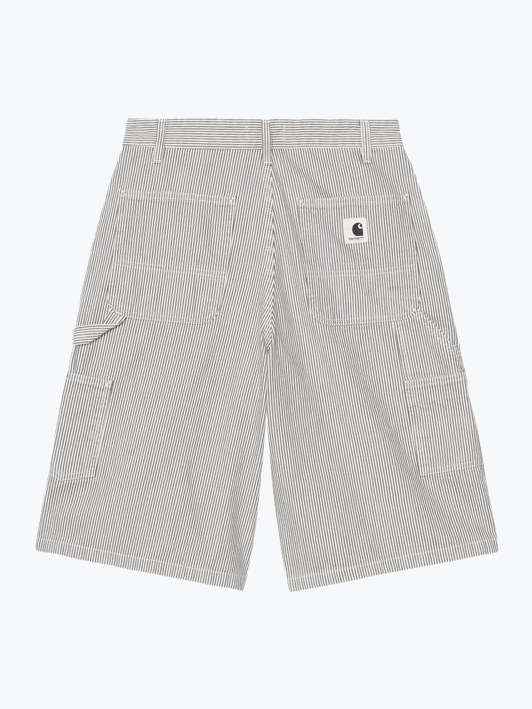 Carhartt WIP Carhartt WIP - W' Mercer Single Knee Short Mercer Stripe, Graphite / Wax - Shorts - Dames Multi Shorts