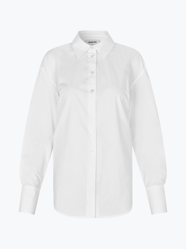Modström Modstrom - Thememd shirt White - Blouses - Dames Wit Blouses