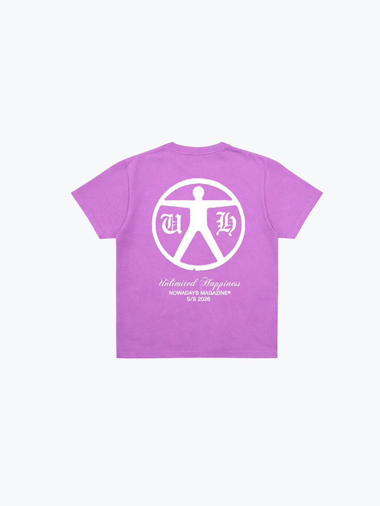 Nowadays Magazine Nowadays Magazine - Freedom Fusia - T-Shirts - Heren Roze T-Shirts