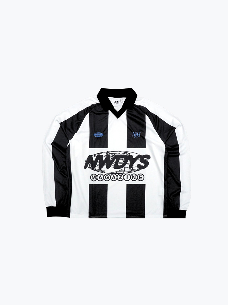 Nowadays Magazine Nowadays Magazine - Football White / Black - T-Shirts - Heren Wit T-Shirts