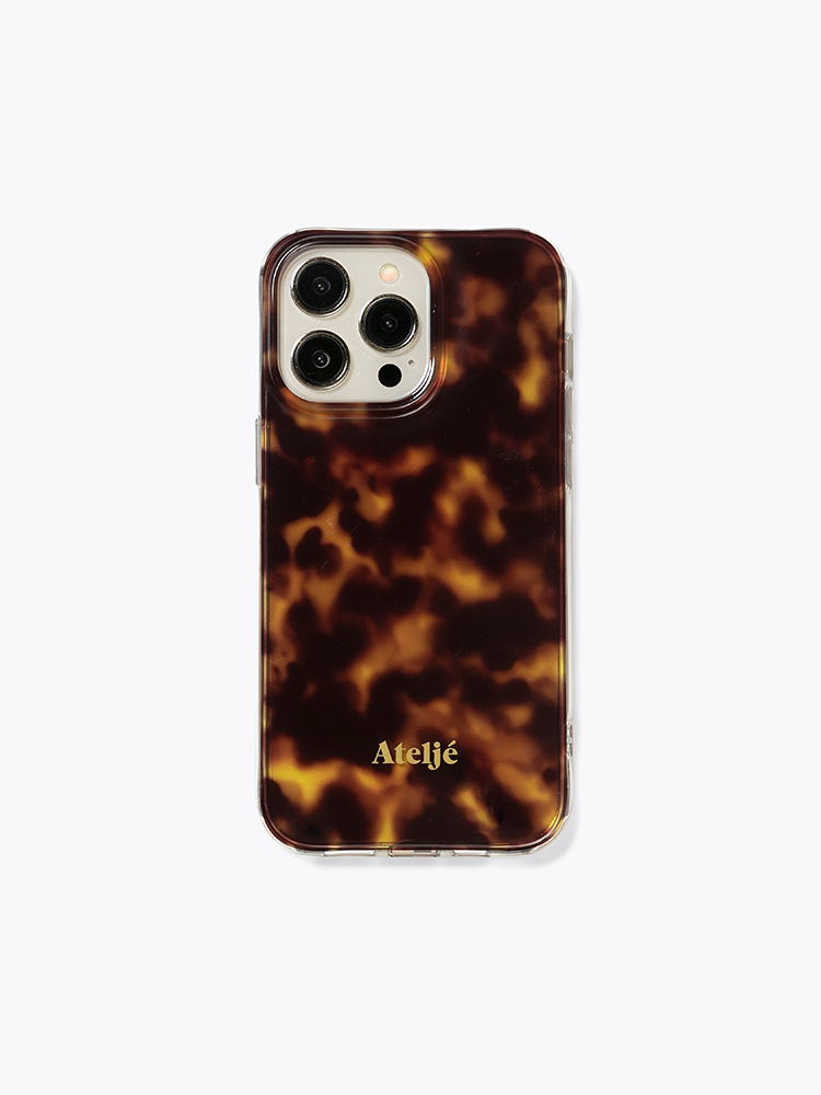 Atelje Atelje - iPhone Case Tortoise Tortoise - Phone - Unisex Groen Phone