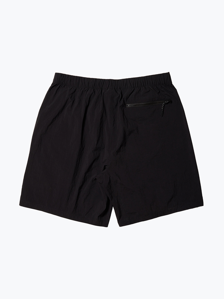 Purple Mountain Observatory Purple Mountain Observatory - Track Short Black - Shorts - Heren Zwart Shorts