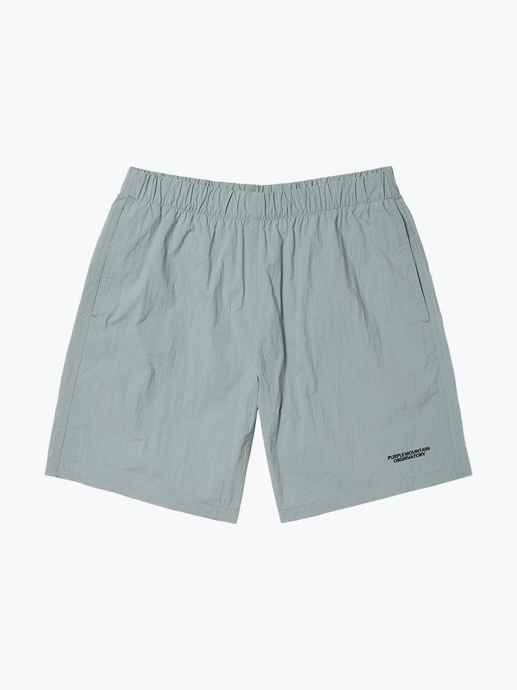 Purple Mountain Observatory Purple Mountain Observatory - Track Short Grey - Shorts - Heren Grijs Shorts