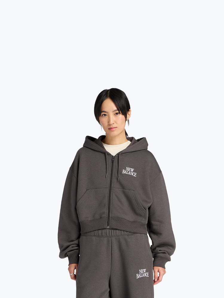 New Balance New Balance - Trackside Fleece Full Zip ABR - Vesten - Dames Multi Vesten