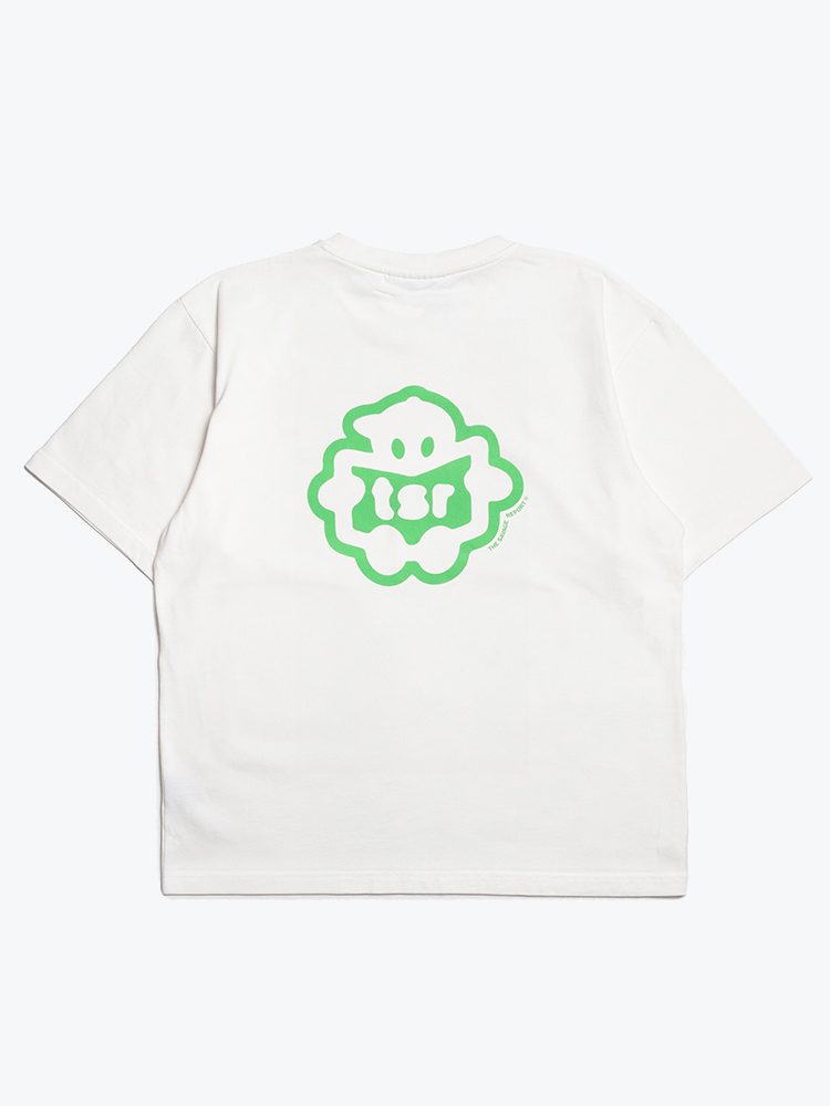 The Savage Report The Savage Report - Little Man T-Shirt Off White - T-Shirts - Heren Wit T-Shirts
