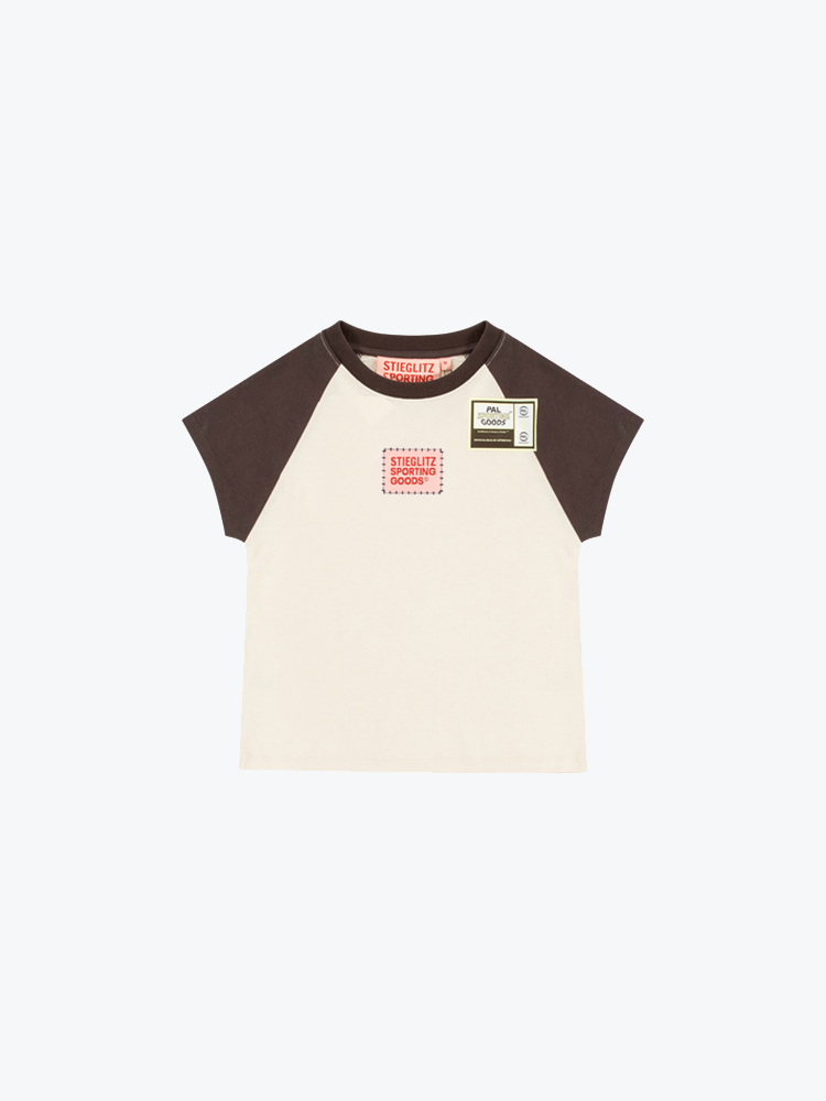 Stieglitz Stieglitz - Lola Baby Tee White - T-Shirts - Dames Wit T-shirts