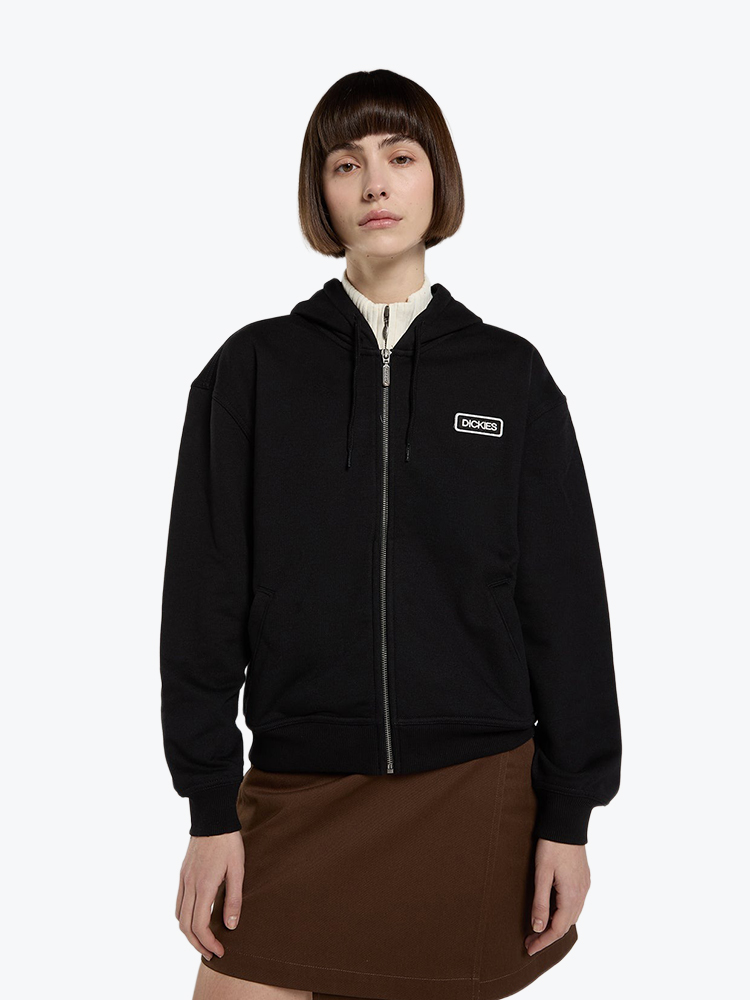 Dickies Dickies - Deshler Fz Hoodie W X Black - Truien - Dames Zwart Truien