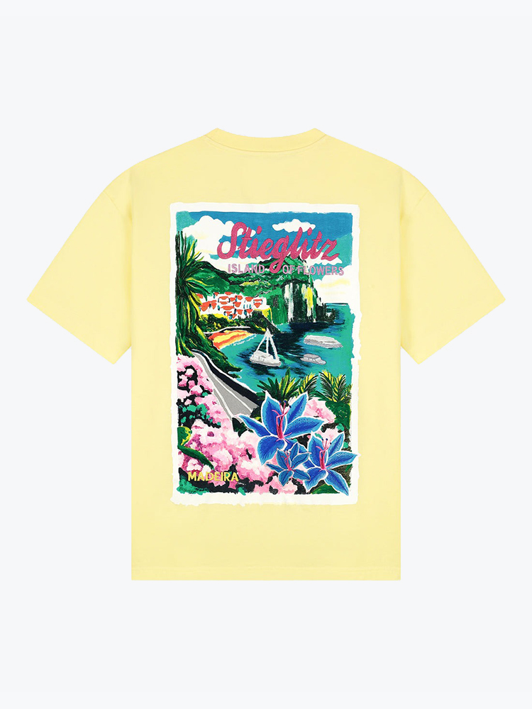 Stieglitz Stieglitz - Heloisa Oversized T-shirt Yellow - T-Shirts - Dames Geel T-shirts