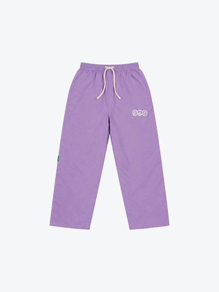 Nowadays Magazine Nowadays Magazine - Nylon Pants Fusia - Broeken - Heren Roze Broeken