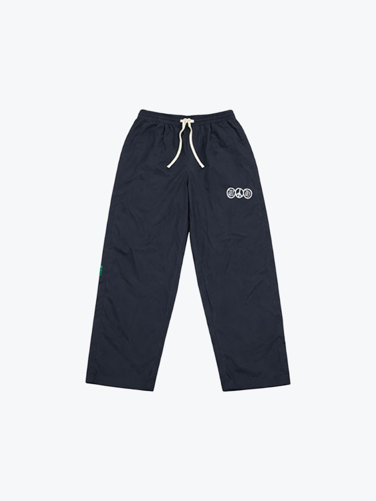 Nowadays Magazine Nowadays Magazine - Nylon Pants Black - Broeken - Heren Zwart Broeken