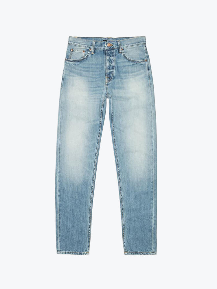 Nudie Jeans Nudie Jeans - Steady Eddie II Washed Up Washed Up - Jeans - Heren Blauw Jeans