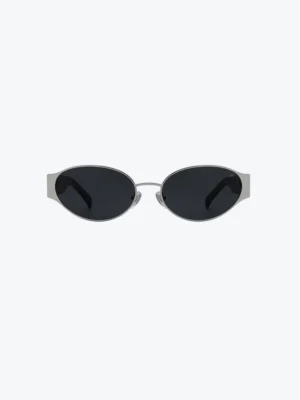 A.Kjaerbede - Bella Silver Black - Zonnebrillen - Unisex