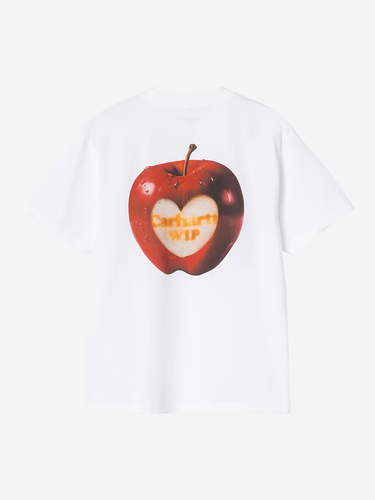 Carhartt WIP Carhartt WIP - W' S/S Spoiled T-Shirt White - T-Shirts - Dames Wit T-shirts